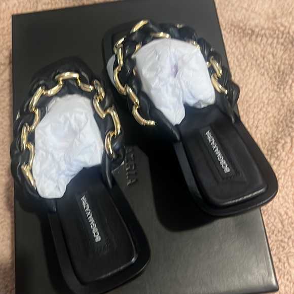 BCBGMAXAZRIA Mistia Chain Braided Sandal - Picture 9 of 13